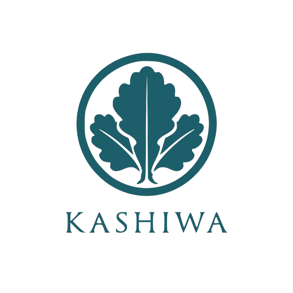 KASHIWA logo — indigo